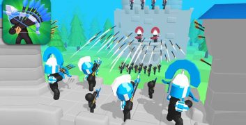 Hack Merge Archers MOD (Menu Pro, Tiền Full, Xoá ADS) APK 1.6.5.1 image