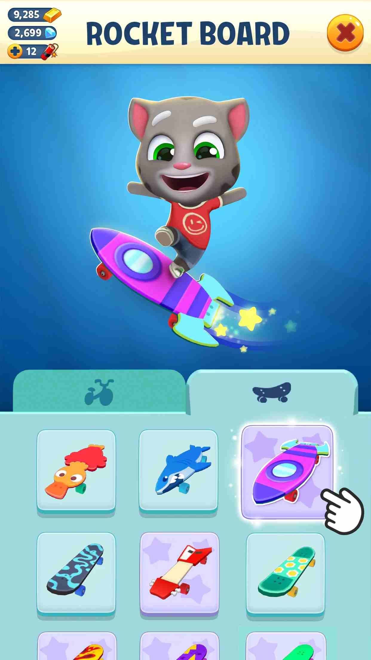 Talking Tom Gold Run mod apk screenshot