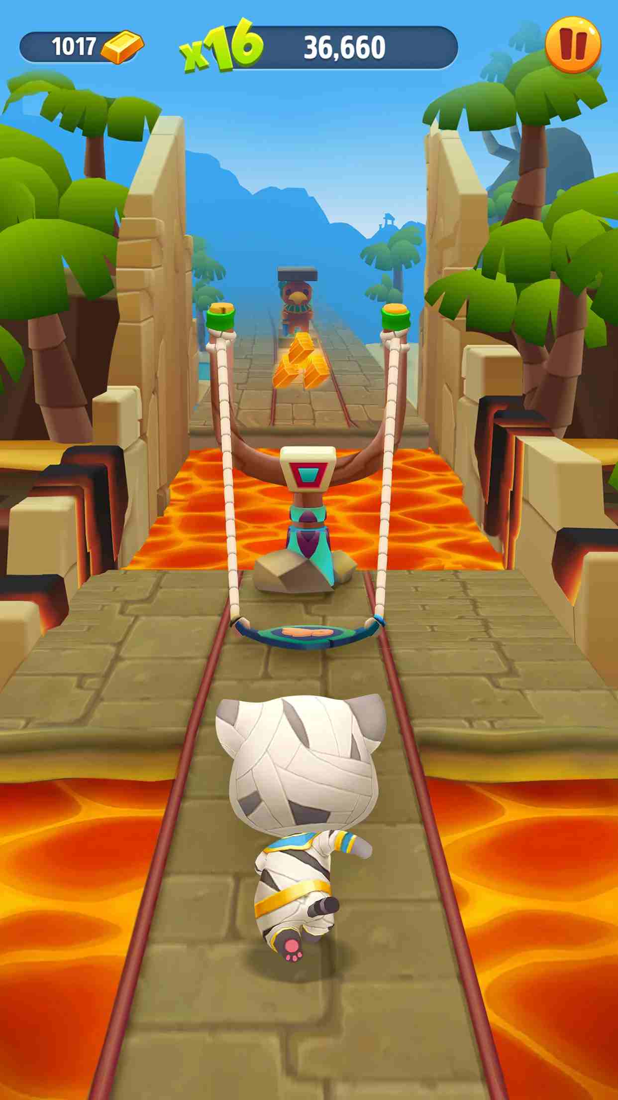 Talking Tom Gold Run mod apk screenshot