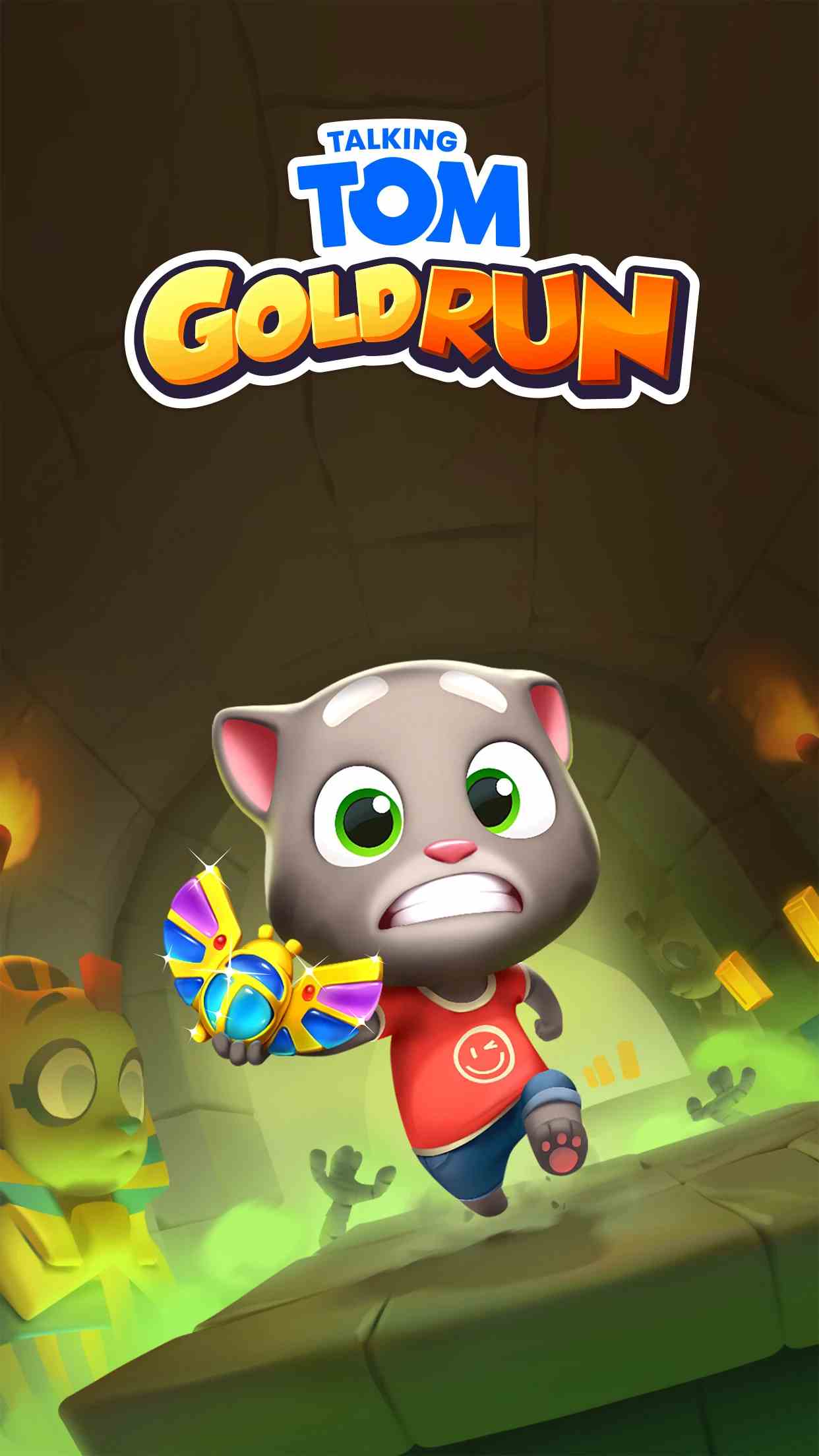 Talking Tom Gold Run mod apk screenshot