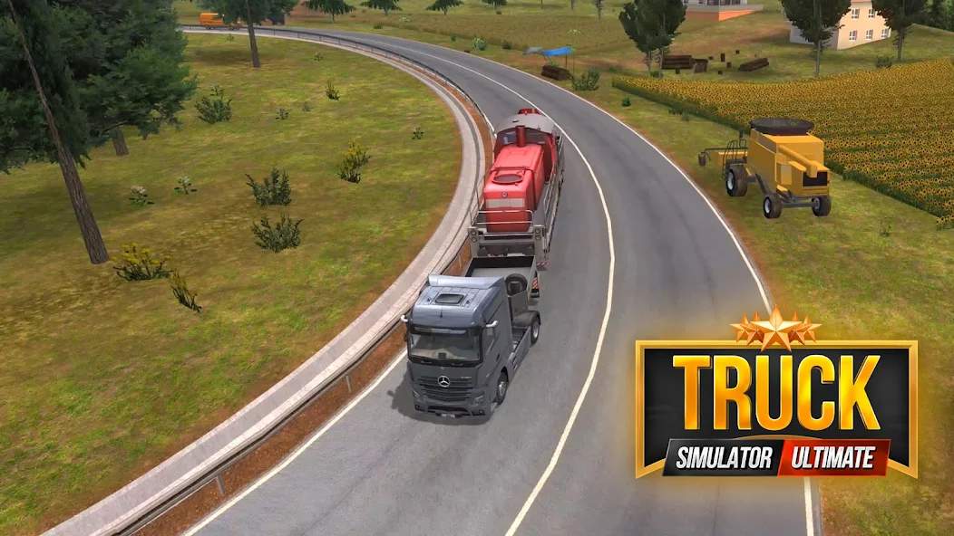 Truck Simulator: Ultimate mod apk screenshot