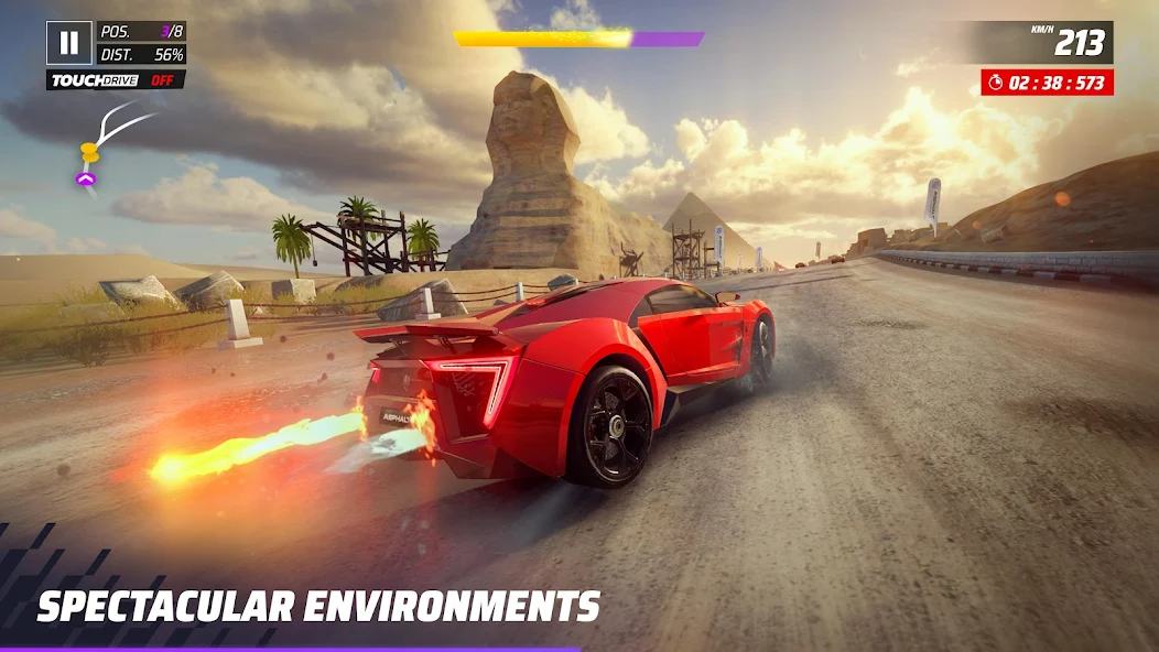 Asphalt 9: Legends mod apk screenshot