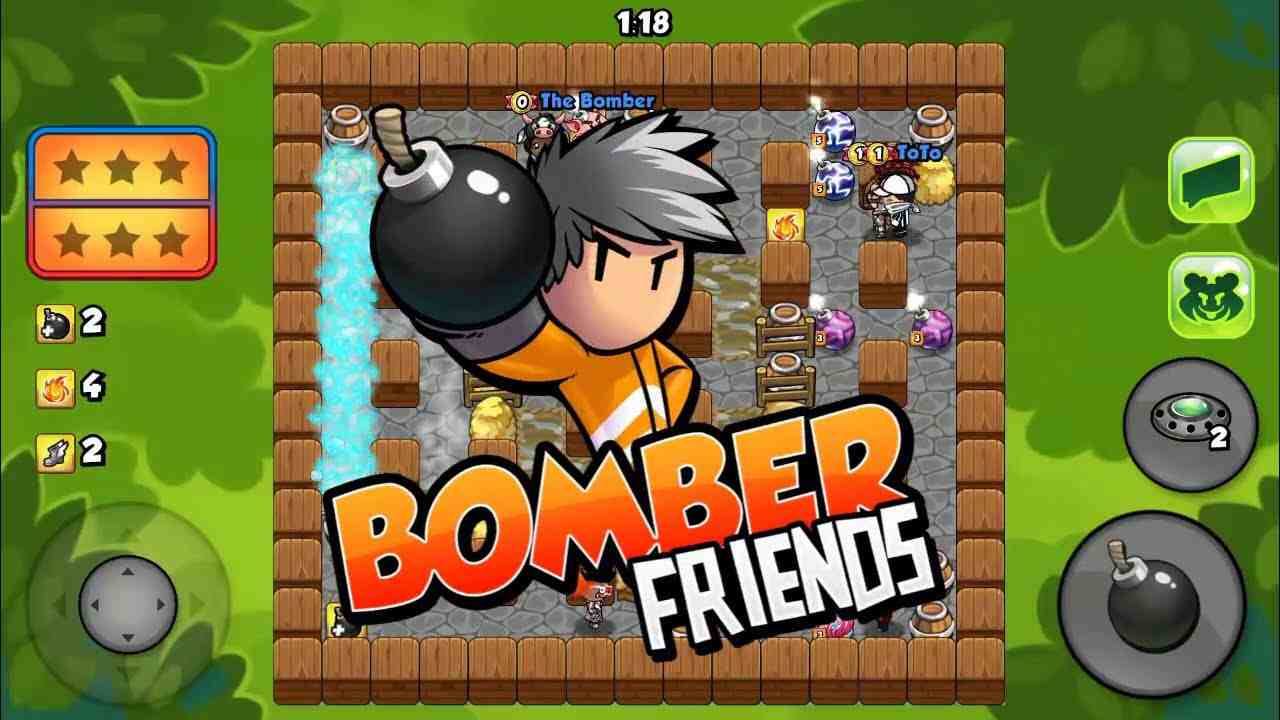 Bomber Friends MOD APK (Menu Pro, Infinite Money, Diamonds, All Skins, Immortal) 4.98