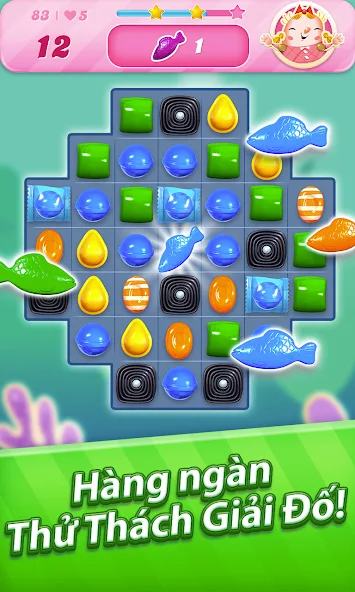 Candy Crush Saga mod apk screenshot