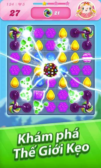 Candy Crush Saga mod apk screenshot