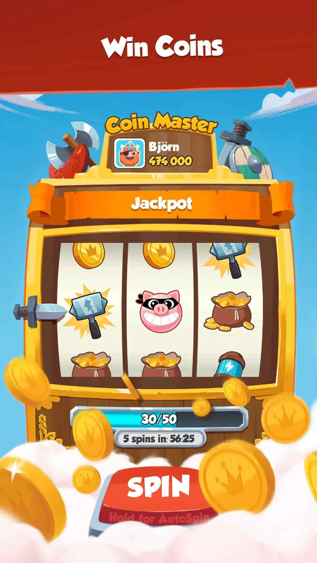 Coin Master mod apk screenshot