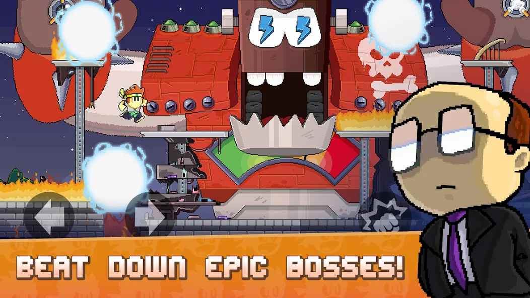 Dan the Man: Action Platformer mod apk screenshot