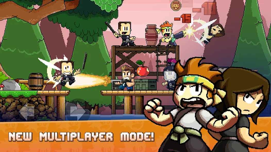 Dan the Man: Action Platformer mod apk screenshot