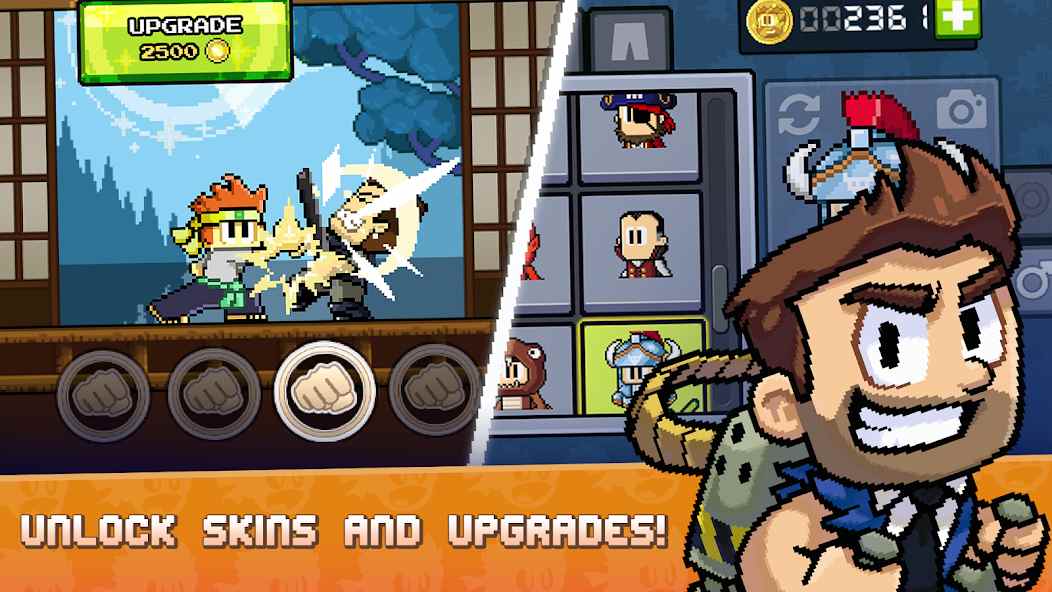 Dan the Man: Action Platformer mod apk screenshot
