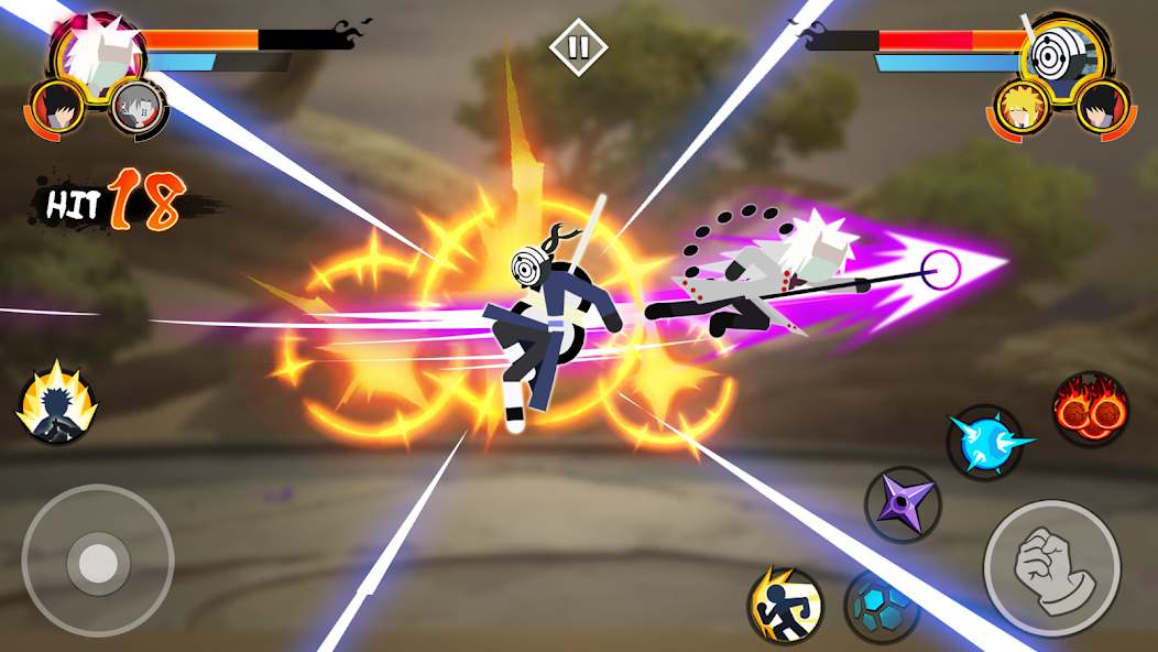 Stickman Ninja Hack MOD – 3v3 Battle MOD