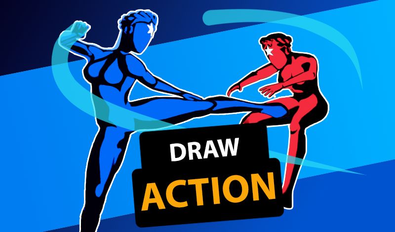 Draw Action MOD APK (Menu Pro, Tiền Không Giới Hạn) 3.7.539.202345315