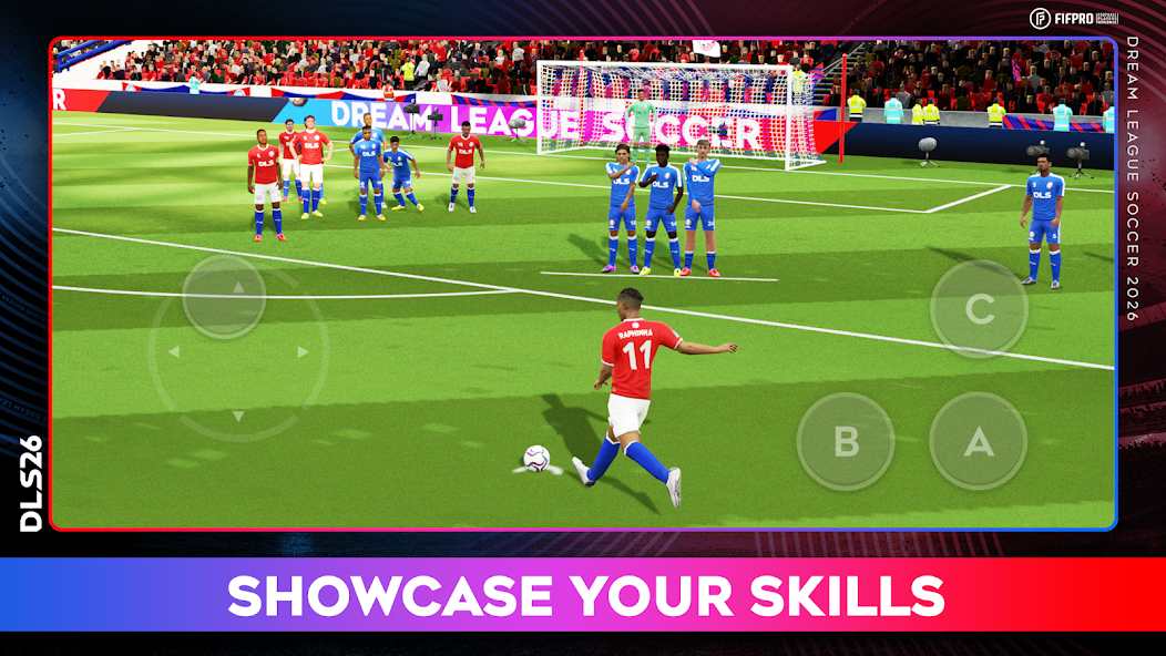 Dream League Soccer 2025 mod apk screenshot