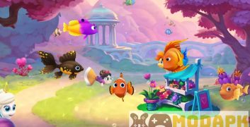 Hack Fishdom MOD APK 8.6.4.0 (Menu Pro, Tiền Full, Kim Cương, Tất Cả Cấp Độ) image