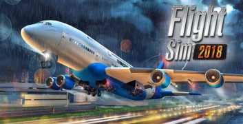 Flight Sim 2018 MOD APK (Tiền Full, Tất Cả Máy Bay) 3.7.539.202345315 image