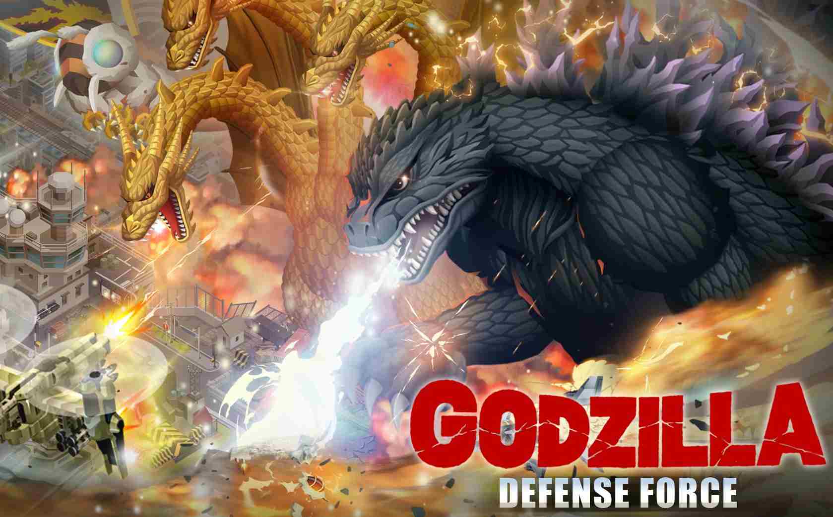 Godzilla Defense Force MOD (Menu Pro, Tiền Full, Full XNIUM và Full Đá Mặt Trăng) APK 2.3.18