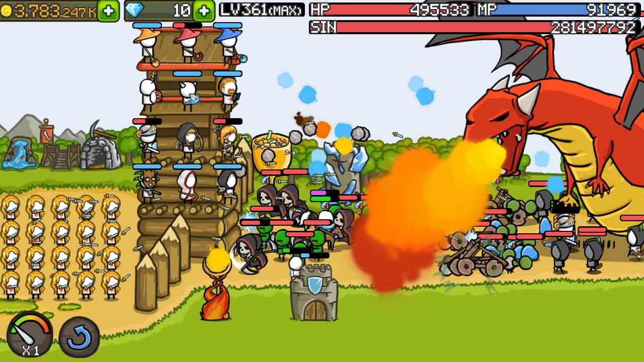 Grow Castle mod apk screenshot