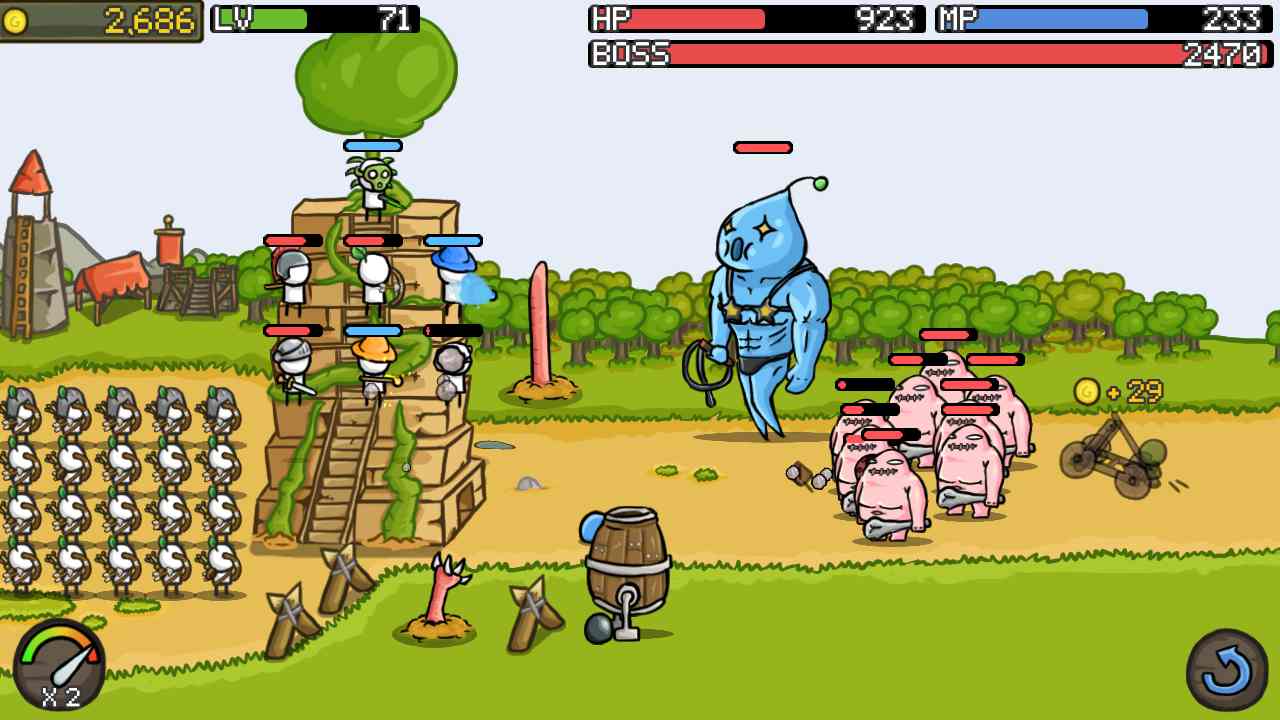 Grow Castle mod apk screenshot