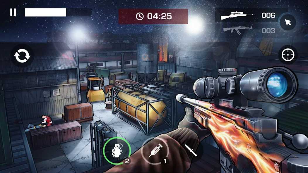 Gun Shooting Games Offline FPS mod apk screenshot