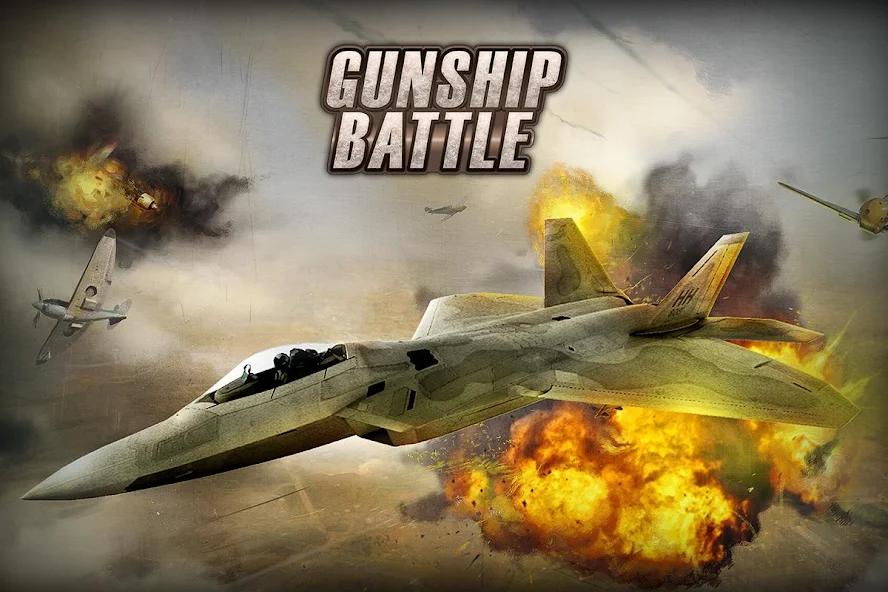 Gunship Battle: Helicopter 3D MOD (Menu Pro, Tiền Full, Vàng) APK 2.8.21