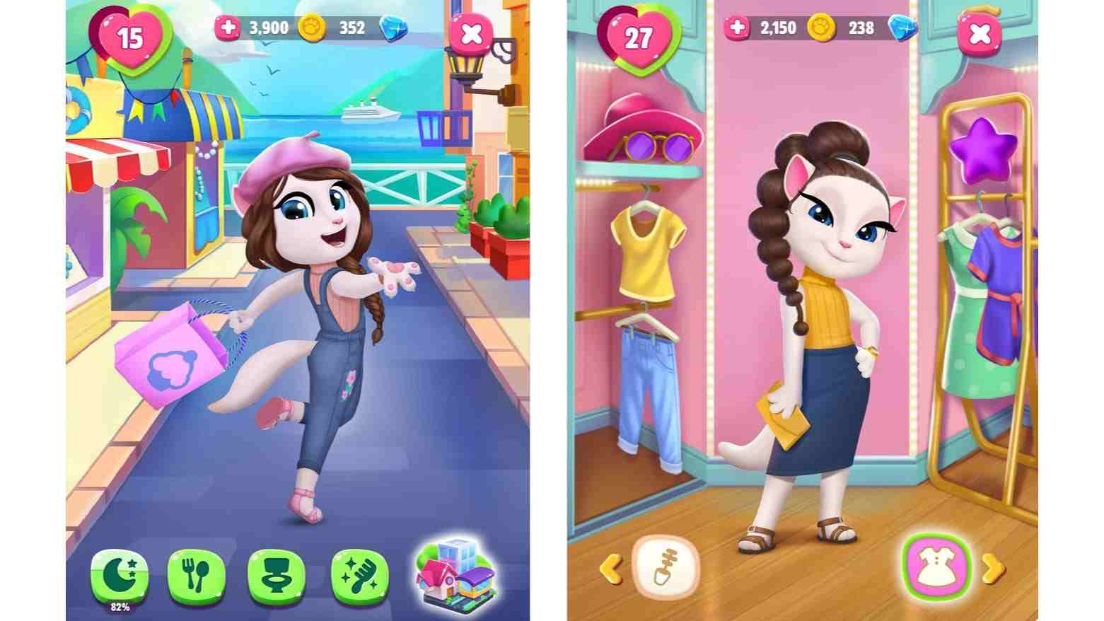 My Talking Angela 2 mod apk screenshot