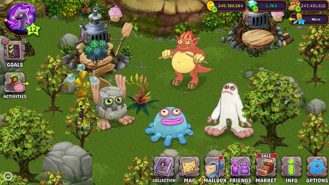 My Singing Monsters mod apk screenshot
