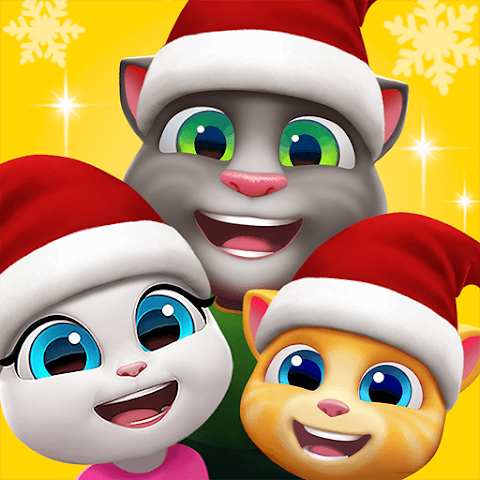 Hack My Talking Tom Friends MOD (Menu Pro, Full Tiền, 9999+ Kim Cương) APK 3.7.0.12142 icon