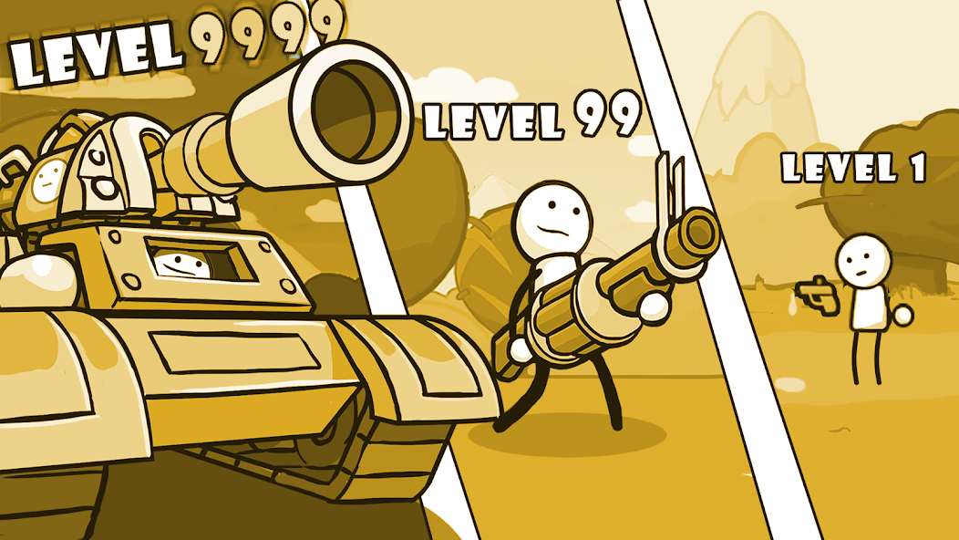 One Gun: Stickman mod apk screenshot