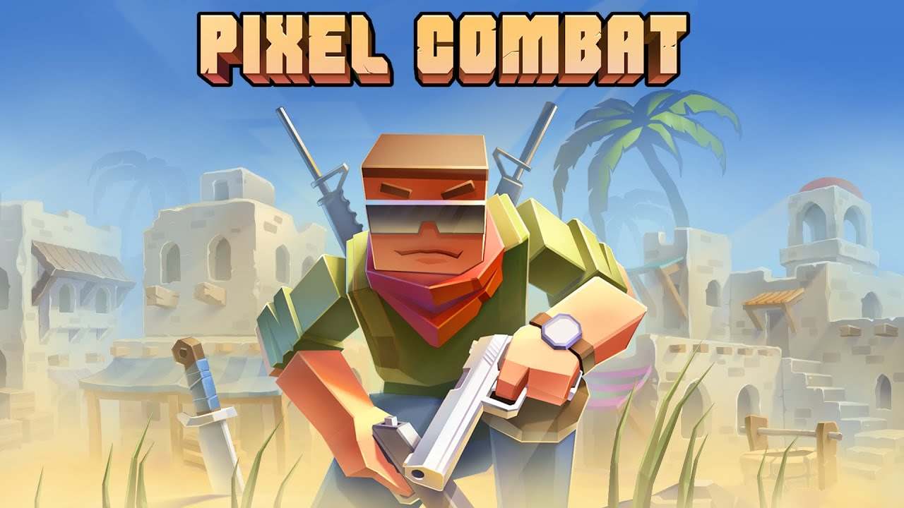 Pixel Combat: Zombies Strike MOD APK (Menu Pro, Tiền Full, Full Đạn, Giết 1Hit, Không Bị Giết, Mở Khóa Tất Cả) 5.5.10