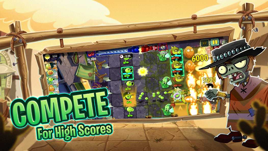 Plants vs Zombies 2 mod apk screenshot