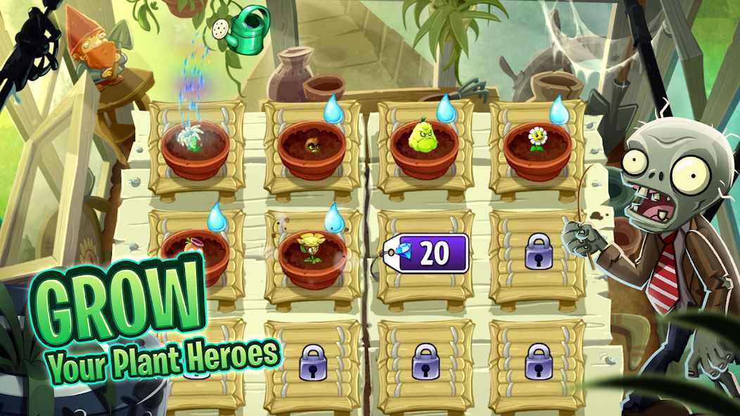 Plants vs Zombies 2 mod apk screenshot