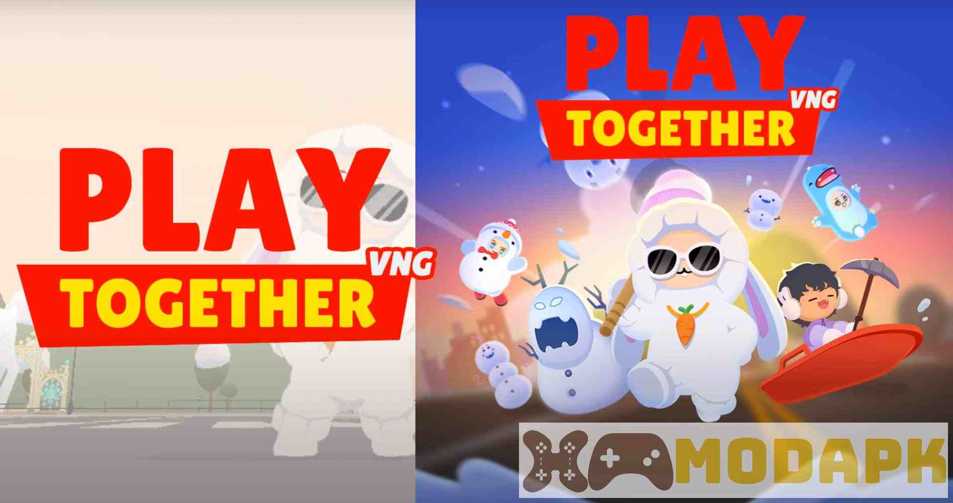 Play Together APK MOD (6 Ball Filter, Auto Fishing, Treasure Digging, Free Gói Cao Cấp, Infinite Money, Diamonds, Menu) 3.7.539.202345315