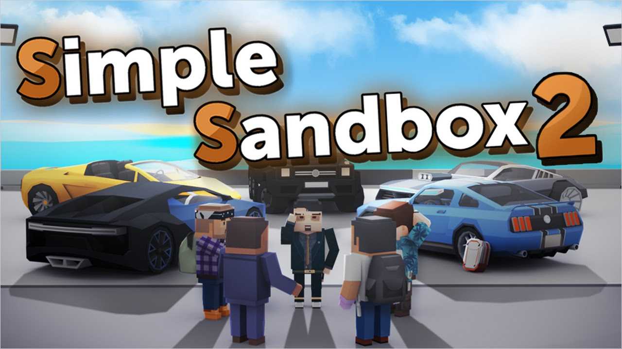 Simple Sandbox 2 MOD APK (Menu Pro, Infinite Money, Infinite Diamonds, Gói Cao Cấp Features, Immortality) 1.7.74