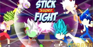 Hack Stick Super Fight MOD (Menu Pro, Full Vàng, Ngọc, Bean) APK 2.6 image