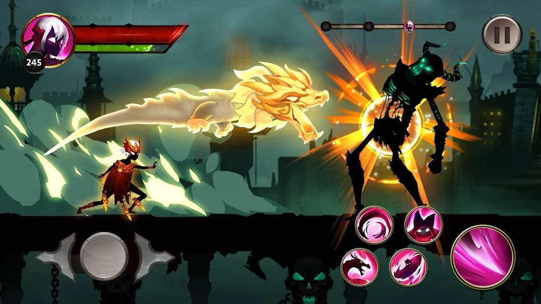 Stickman Legends mod apk screenshot