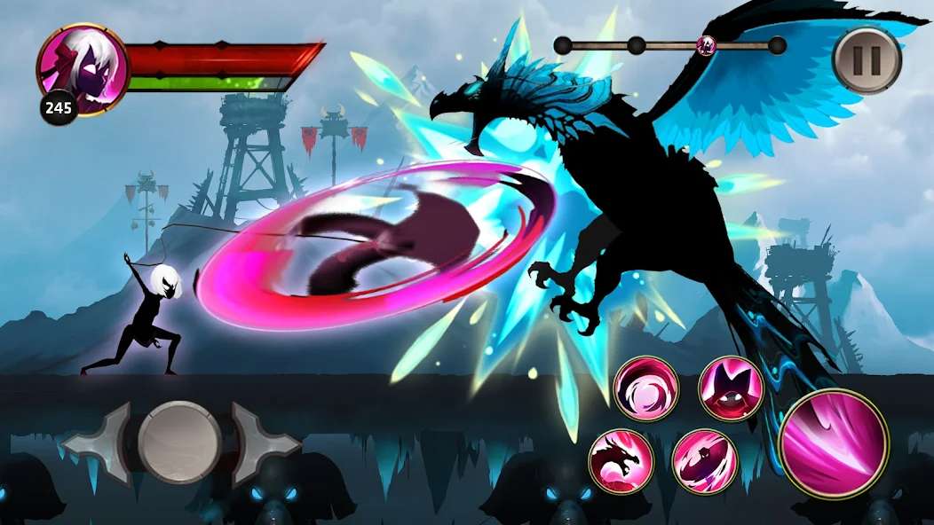 Stickman Legends mod apk screenshot
