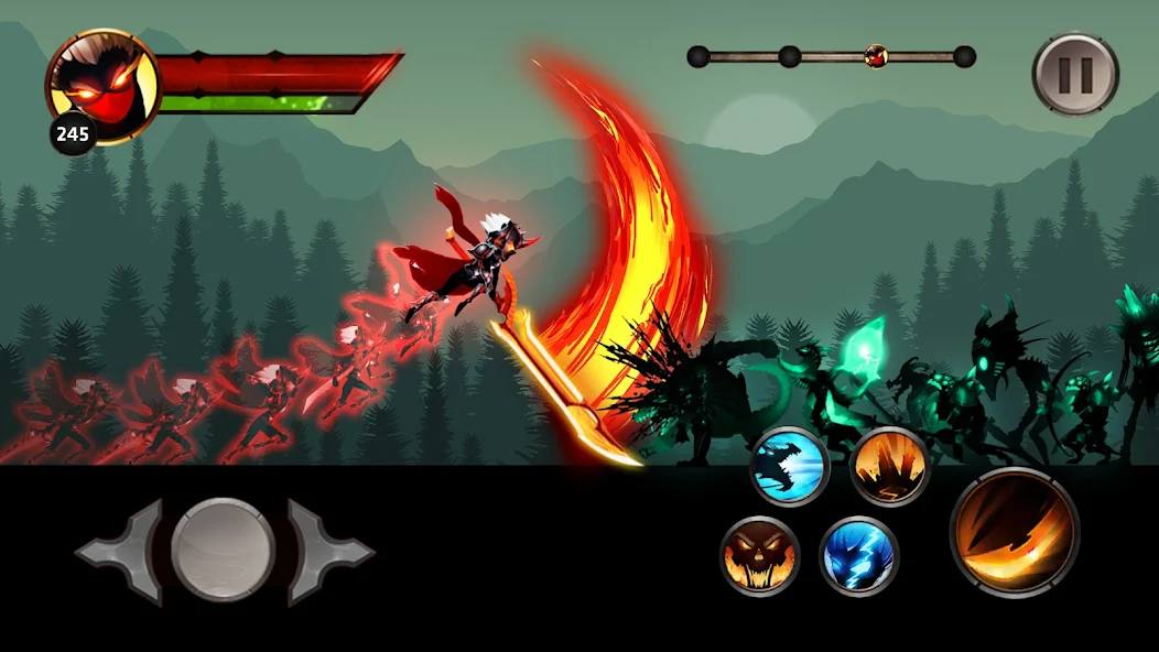 Stickman Legends mod apk screenshot