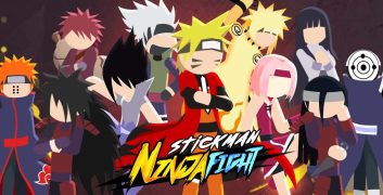 Hack Stickman Ninja Fight MOD (Pro Menu, Infinite Money, Heroes) APK 4.1 image