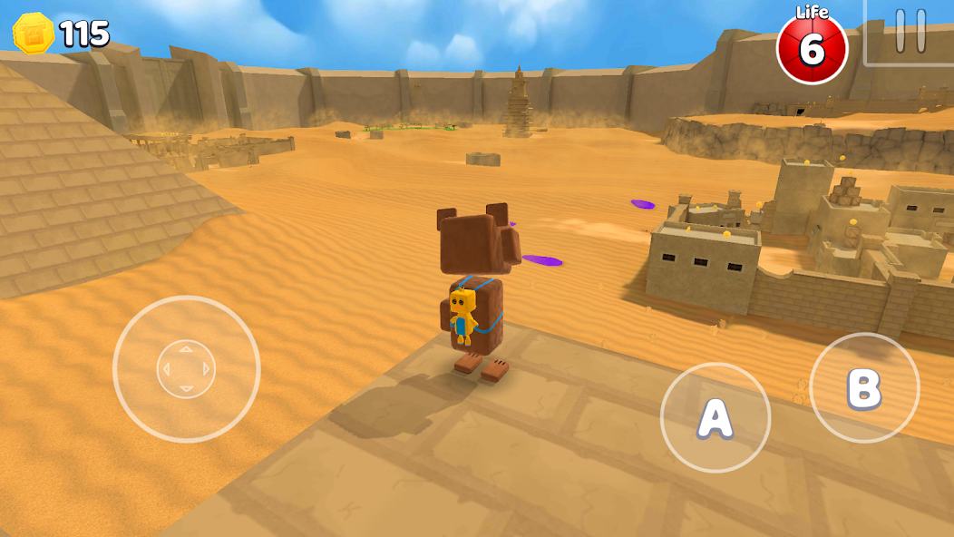 Super Bear Adventure mod apk screenshot