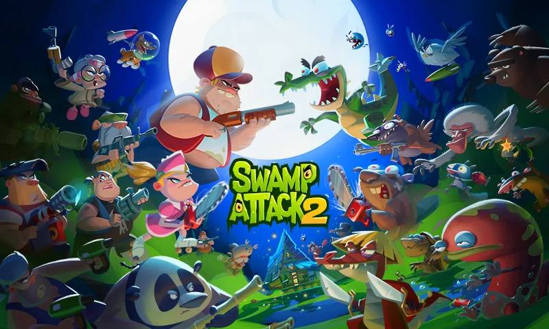 Swamp Attack 2 MOD (Menu Pro, Unlimited Money) APK 1.0.44