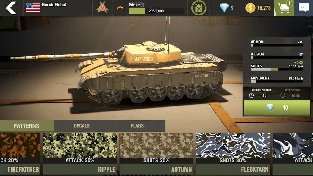 Tai War Machines- Tanks Battle Game MOD