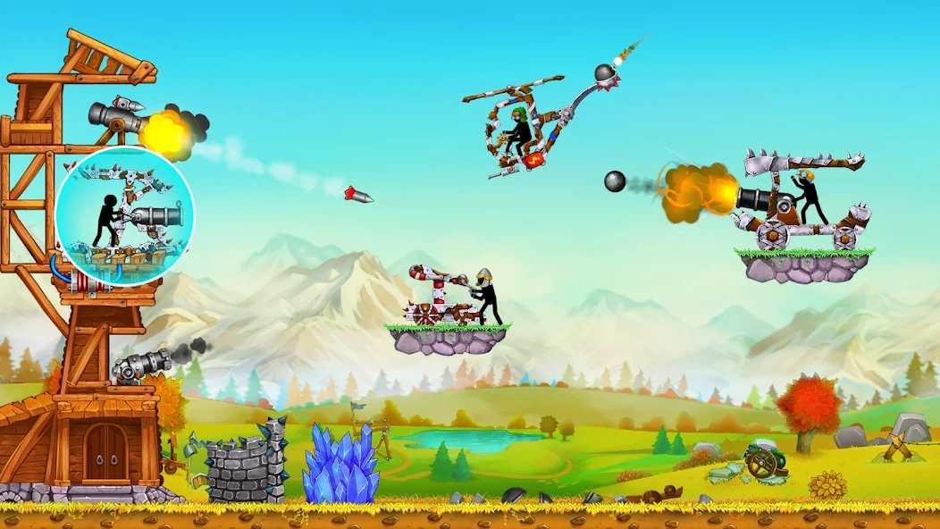The Catapult 2 mod apk screenshot