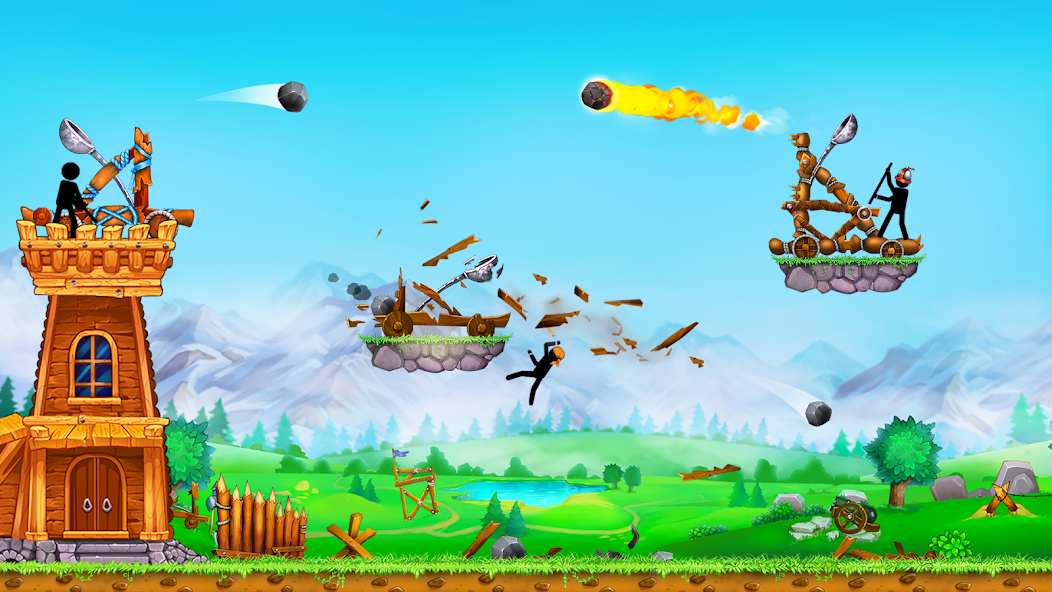 The Catapult 2 mod apk screenshot