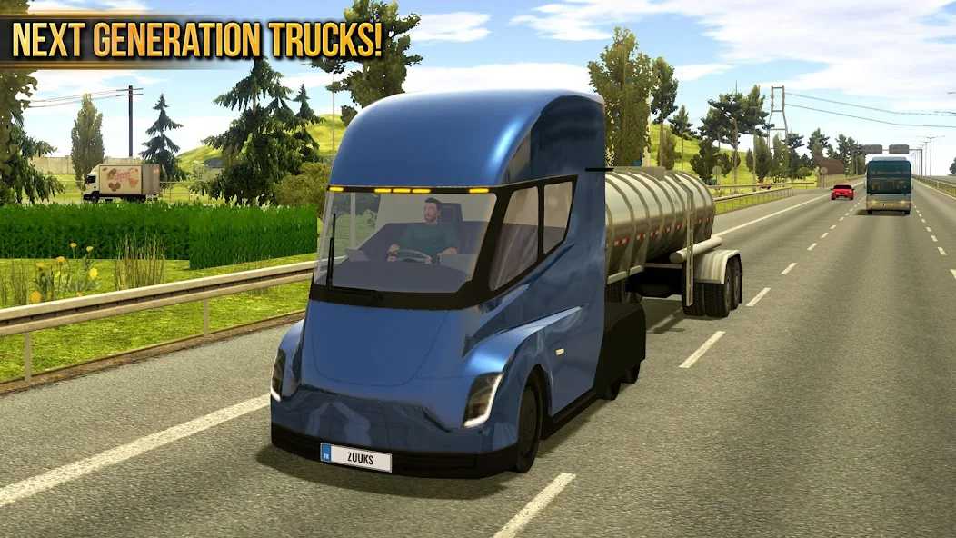Truck Simulator: Europe mod apk screenshot