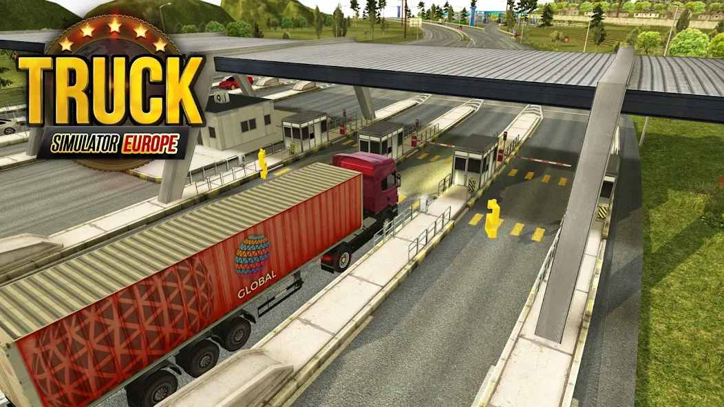 Truck Simulator: Europe mod apk screenshot