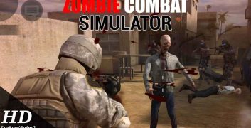 Zombie Combat Simulator MOD (Pro Menu, Unlimited Money, Full Ammo, 1Hit Kill, No Death) APK 1.5.5 image