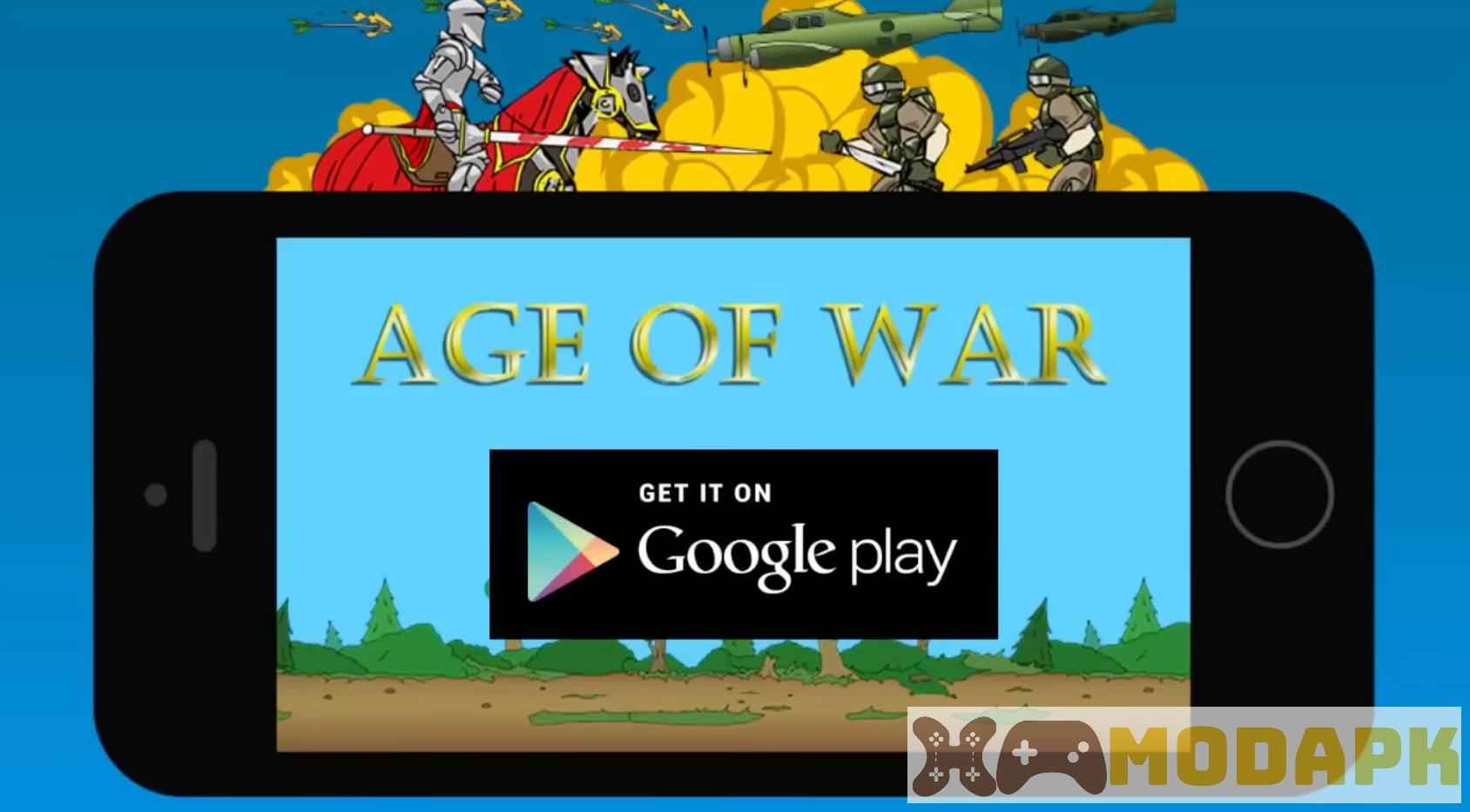 Age of War MOD (Menu Pro, Tiền Full, Có Tất Cả, Giết Ngay) APK 2023.1.8