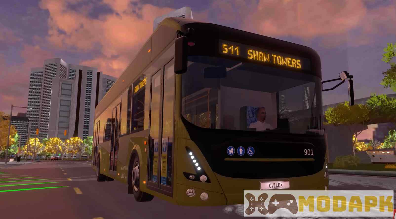 Bus Simulator 2023 MOD (Menu Pro, Tiền Full, Tất Cả XE BUS) APK 1.23.1