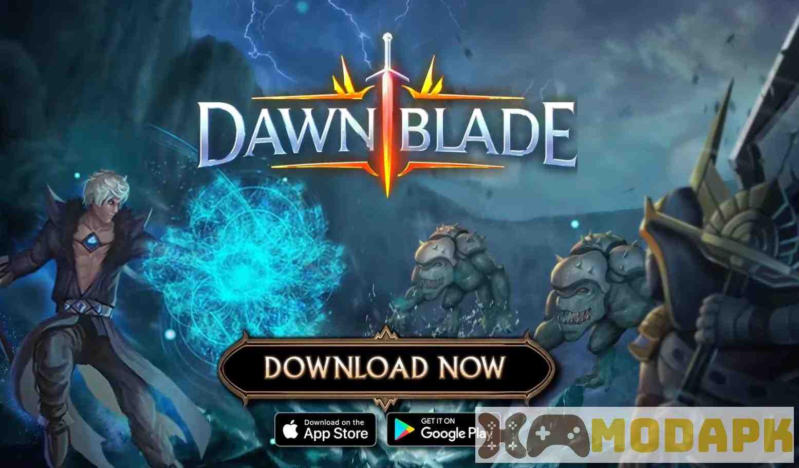 Dawnblade: Action RPG APK MOD 1.5.7 (Infinite Money, Full Gold, Full Stone, Immortality, One-Hit Kill)