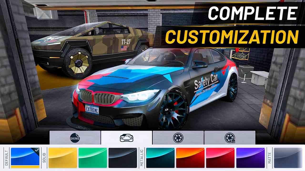 Extreme Car Driving Simulator mod apk screenshot
