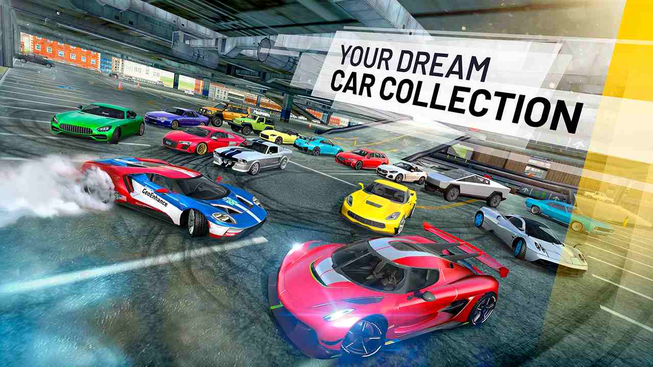 Extreme Car Driving Simulator mod apk screenshot